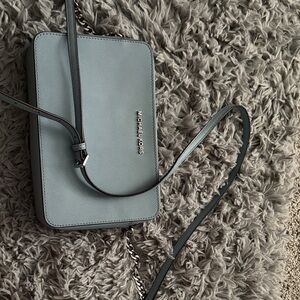 Michael Kors Light Blue Crossbody Bag